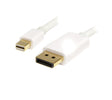 StarTech.com 6ft (2m) Mini DisplayPort to DisplayPort 1.2 Cable - 4K x 2K UHD Mini DisplayPort to DisplayPort Adapter Cable - Mini DP to DP Cable for Monitor - mDP to DP Converter Cord