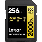 Lexar Professional 2000x 256GB SDXC UHS-II Memory Card