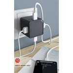 Allocacoc USB Cube Orginal PD GaN 65W Grey