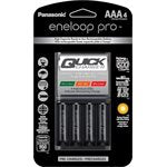 Panasonic Advanced 4Hr Quick Battery Charger w/AAA Eneloop Pro High Capacity Rechargeable Batteries