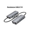 Rockstone - USB-C 11-in-1 Hub (3x USB-A/4K HDMI/RJ45/SD card/USB-C PD)