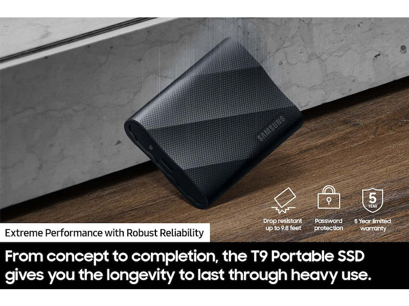 Samsung MU-PG1T0B 1 TB USB Type-C 3.2 Gen 1 (3.1 Gen 1) Black