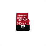 Patriot EP Series 512GB MICRO SDXC V30 UHS-1, U3, C10, A1