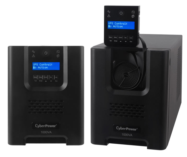 CyberPower PR1000LCD uninterruptible power supply (UPS) 1 kVA 700 W 8 AC outlet(s)