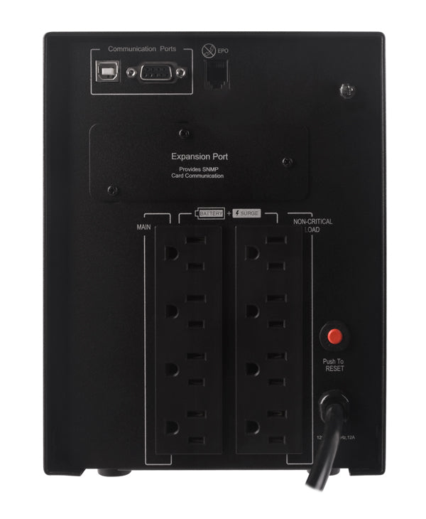 CyberPower PR1000LCD uninterruptible power supply (UPS) 1 kVA 700 W 8 AC outlet(s)
