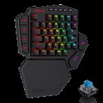 Redragon K585 DITI Wireless One-Handed Mechanical Keyboard, Blue switch