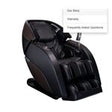 Kyota Nokori Syner -D M980 Massage Chair-Black Open Box