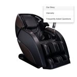 Kyota Nokori Syner -D M980 Massage Chair-Black Open Box