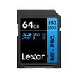 Lexar 64GB Professional 800x PRO SDHC/SDXC
