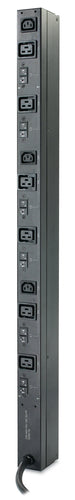 APC Rack PDU Basic Zero U power distribution unit (PDU) 9 AC outlet(s) 0U Black
