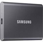 SAMSUNG USB 3.2 Gen. 2 T7 4TB Portable SSD - Grey  - Open Box