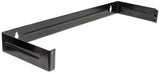 Intellinet 19" Hinged Wall Bracket, 1U, Black