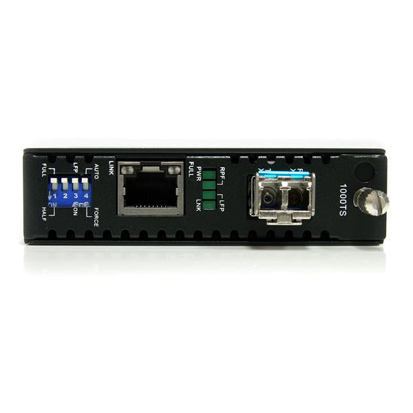 StarTech.com 1000 Mbps Gigabit Single Mode Fiber Media Converter LC 40 km - TAA