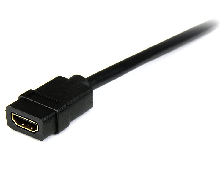 StarTech.com 6ft (2m) HDMI Extension Cable - HDMI Male to Female Cable - 4K HDMI Cable Extender - 4K 30Hz UHD HDMI Cable with Ethernet M/F - High Speed HDMI 1.4 Cable - HDMI Cord Extender