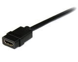 StarTech.com 6ft (2m) HDMI Extension Cable - HDMI Male to Female Cable - 4K HDMI Cable Extender - 4K 30Hz UHD HDMI Cable with Ethernet M/F - High Speed HDMI 1.4 Cable - HDMI Cord Extender