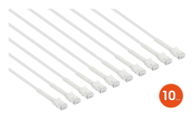 Intellinet 745284 networking cable White 0.3 m Cat6 U/UTP (UTP)