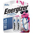 Energizer Ultimate Lithium AA Batteries (2 Pack)