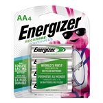 Energizer Power Plus Rechargeable AA Batteries (4 Pack)