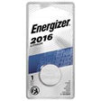 Energizer 2016 Batteries (1 Pack), 3V Lithium Coin Batteries