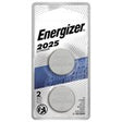 Energizer 2025 Batteries (2 Pack), 3V Lithium Coin Batteries