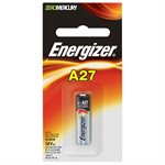 Energizer A27 Batteries, 1 Pack
