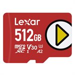 Lexar 512GB PLAY Speed Pump MicroSDXC BL