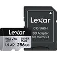 Lexar 256G Professional SILVER PLUS microSDXC