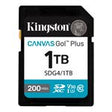 Kingston 1TB SDXC Canvas Go Plus Gen4  200MB/s C10 UHS-I U3 V30