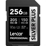 Lexar 256GB Professional SILVER PLUS UHS-I SDXC Memory Card