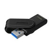 Kingston 64GB Portable USB 3.2 Gen 1 DataTraveler Exodia S (Black/Black)
