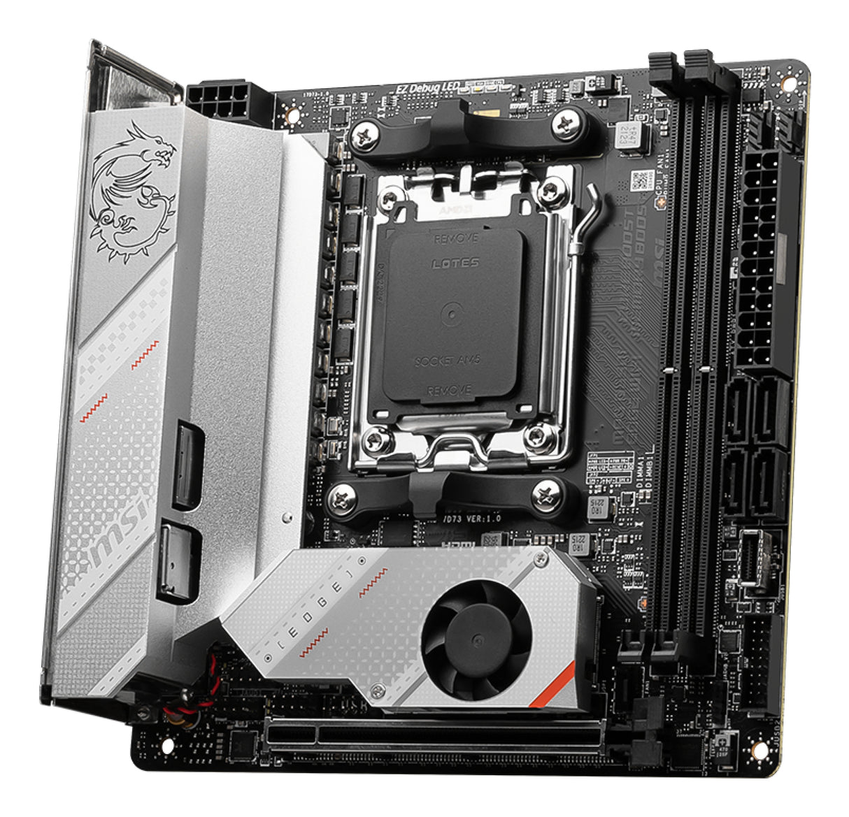 MSI MPG B650I EDGE WIFI motherboard AMD B650 Socket AM5 mini ITX