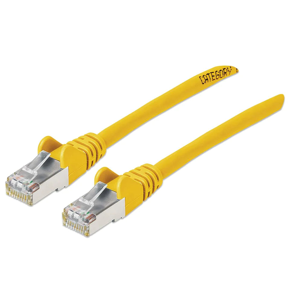 Intellinet IEC-C6AS-YLW-7 networking cable Green 2 m Cat6a S/FTP (S-STP)