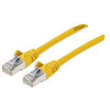 Intellinet IEC-C6AS-YLW-7 networking cable Green 2 m Cat6a S/FTP (S-STP)