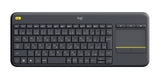 Logitech K400 Plus keyboard Universal RF Wireless AZERTY French Black