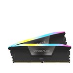 CORSAIR VENGEANCE RGB DDR5 16GB (2 x 8GB) DDR5 6000 CL36-44-44-96 1.35V Intel XMP & AMD EXPO - GREY