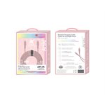 Artikl Durable Braided Charging Cable 4FT USBC-USBC Blush Pink