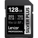 Lexar 128GB Professional SILVER PLUS UHS-I SDXC Memory Card