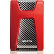 ADATA 2TB HD650 External Durable Hard Drive Impact-absorbing rubber Shock-Resistant Red