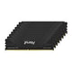 Kingston 256GB 7200MT/s DDR5 ECC Reg CL38 DIMM (Kit of 8) 1Rx8 FURY Renegade Pro Black