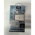 Trendy Techs Gadgets USB-PD 20W 2-Port USB-A and USB-C Wall Charger - White - ENG PKG