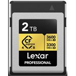 Lexar 2TB Professional CFexpress Type B Memory Card Gold Series