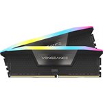 CORSAIR VENGEANCE RGB DDR5 32GB (2 x 16GB) DDR5 6000 CL38-48-48-96 1.35V Intel XMP - BLACK