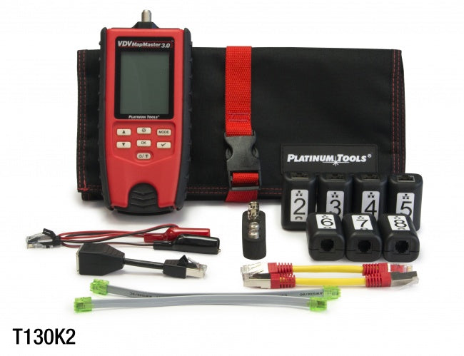 Platinum Tools VDV MapMaster 3.0 Cable Tester PRO Kit