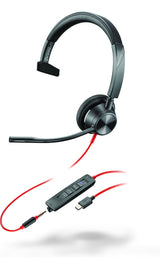 HP Poly Poly Blackwire 3315 Microsoft Teams Certified USB-C Headset