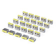 StarTech.com USB-A Port Blocker Replacement Plugs, 25-Pack Spare Latching Inserts for USB-A-PORT-BLOCKER, Snap-In Reusable USB-A Dust Covers for Laptops & Computers