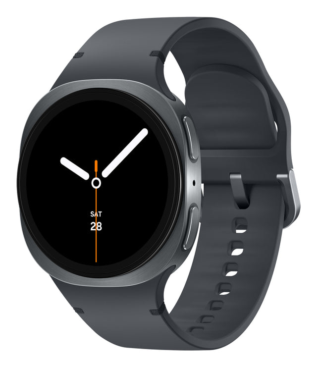 Samsung Galaxy Watch8 3.3 cm (1.3") AMOLED 40 mm Digital 438 x 438 pixels Touchscreen 4G Graphite Wi-Fi GPS (satellite)