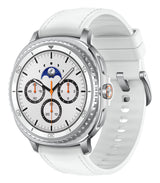 Samsung Galaxy Watch8 Classic 3.3 cm (1.3") AMOLED 46 mm Digital 438 x 438 pixels Touchscreen Silver Wi-Fi GPS (satellite)
