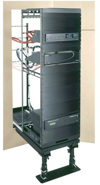 Middle Atlantic AX-SXR, 31" x 20", 27U Wall mounted rack Black