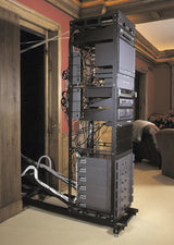 Middle Atlantic AXS 48" x 20", 19U Wall mounted rack Black