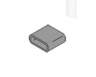 Middle Atlantic Ladder End Caps 12 pieces